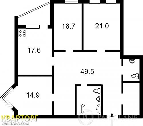 Sell 4-room apartment. Киев,  Саперно-Слободская — photo 2
