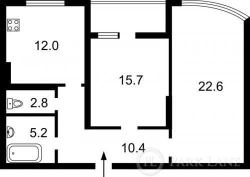 Sell 2-room apartment. Киев, Ахтырская — photo 5