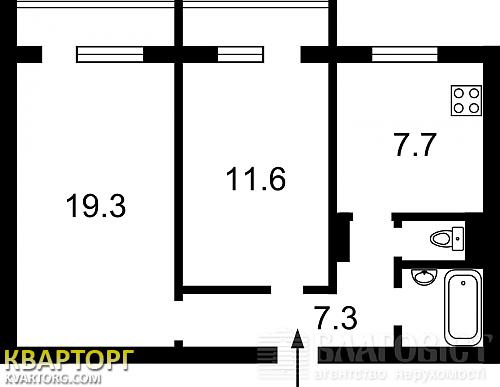 Sell 2-room apartment. Киев,  Луначарского — photo 7