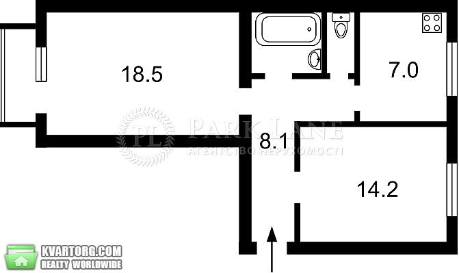 Sell 2-room apartment. Киев,  Кловский спуск — photo 2