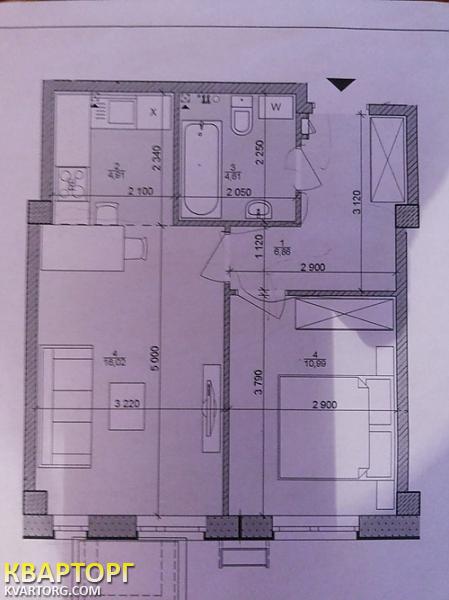 Sell 2-room apartment. Киев, Регенераторная — photo 5