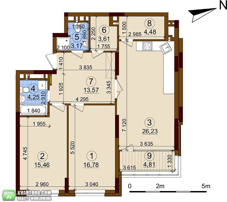 Sell 3-room apartment. Киев,  Правды пр — photo 5