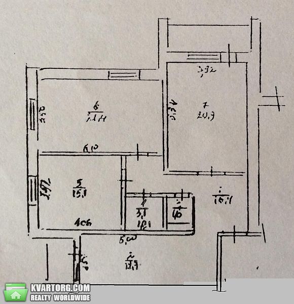 Sell 3-room apartment. Киев,  Дарницкий бул — photo 7
