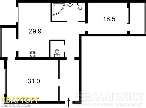 Sell 3-room apartment. Киев,  Героев Сталинграда пр — photo 2