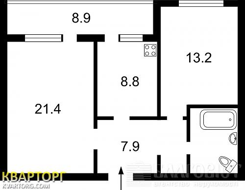 Sell 2-room apartment. Киев,  Суворова — photo 3