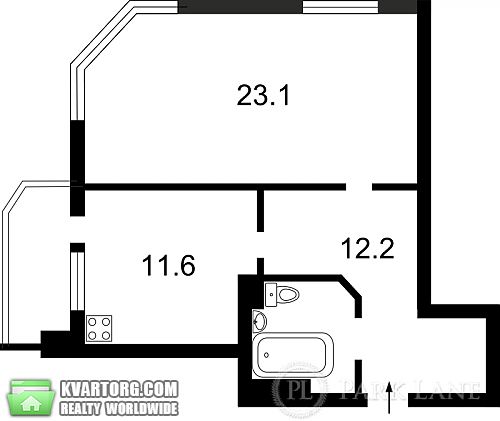 Sell 1-room apartment. Киев, Днепровская наб — photo 6