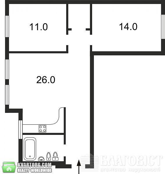 Sell 3-room apartment. Киев, Русановская наб — photo 7