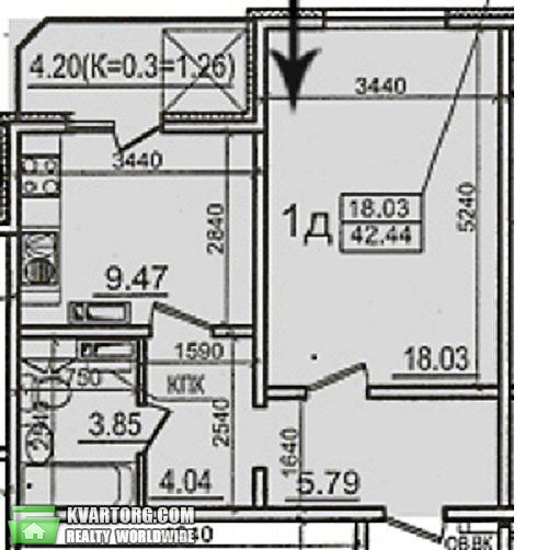 Sell 1-room apartment. Киев,  Донца — photo 2