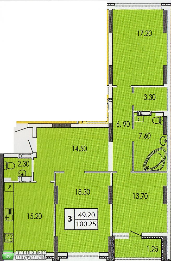 Sell 3-room apartment. Киев,  Конева — photo 2