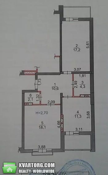 Sell 2-room apartment. Киев,  Метрологическая — photo 3
