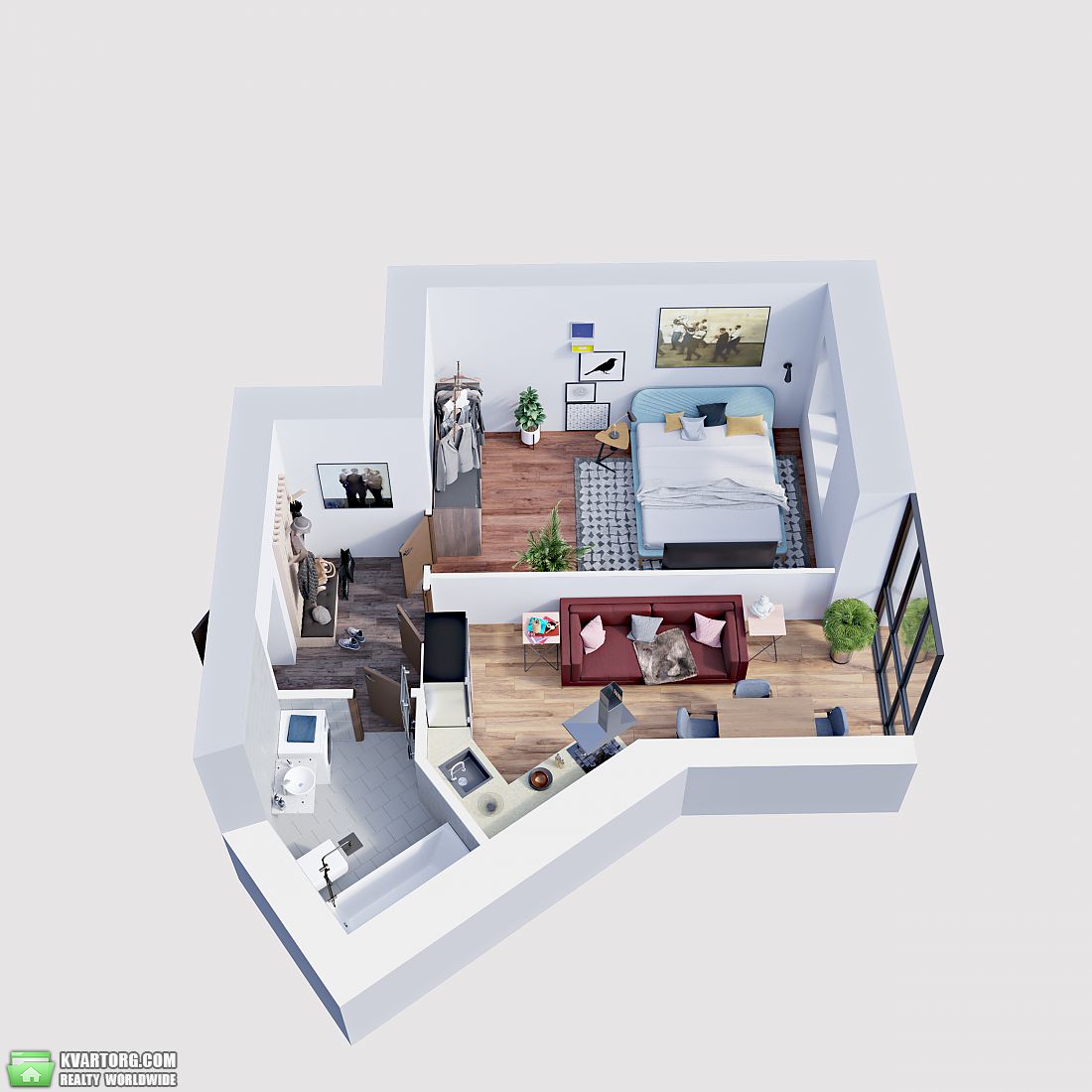 Sell 1-room apartment. Киев, Покровская — photo 7