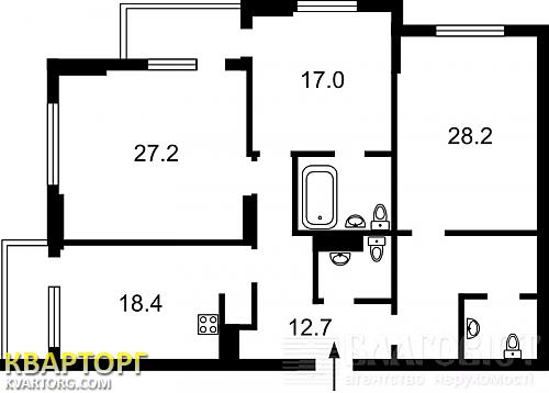 Sell 3-room apartment. Киев,  40-летия Октября просп — photo 3