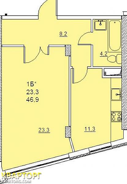 Sell 1-room apartment. Одесса, Косвенная — photo 4