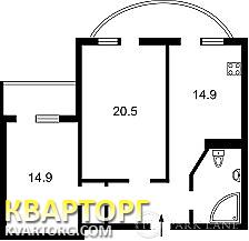 Sell 2-room apartment. Киев, Г. Сталинграда — photo 2