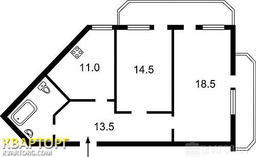 Sell 2-room apartment. Киев, Драгоманова — photo 2