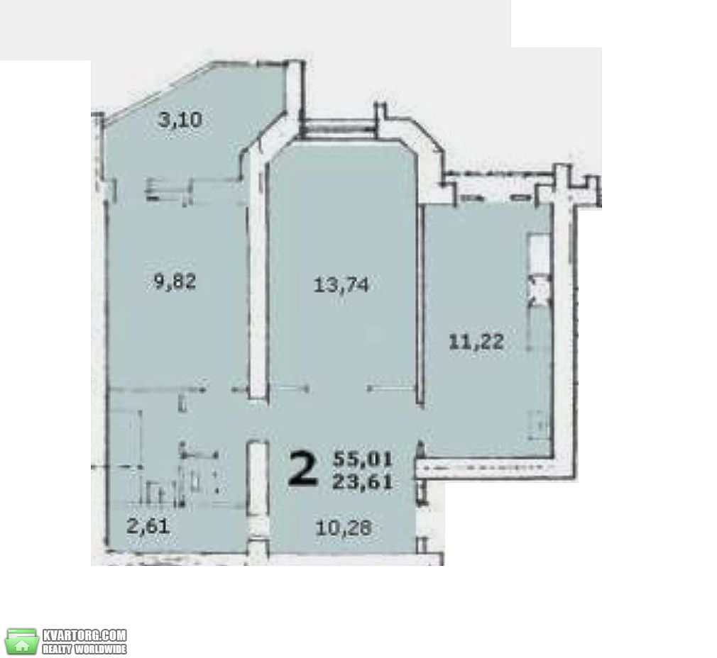 Sell 2-room apartment. Одесса, Бочарова — photo 1