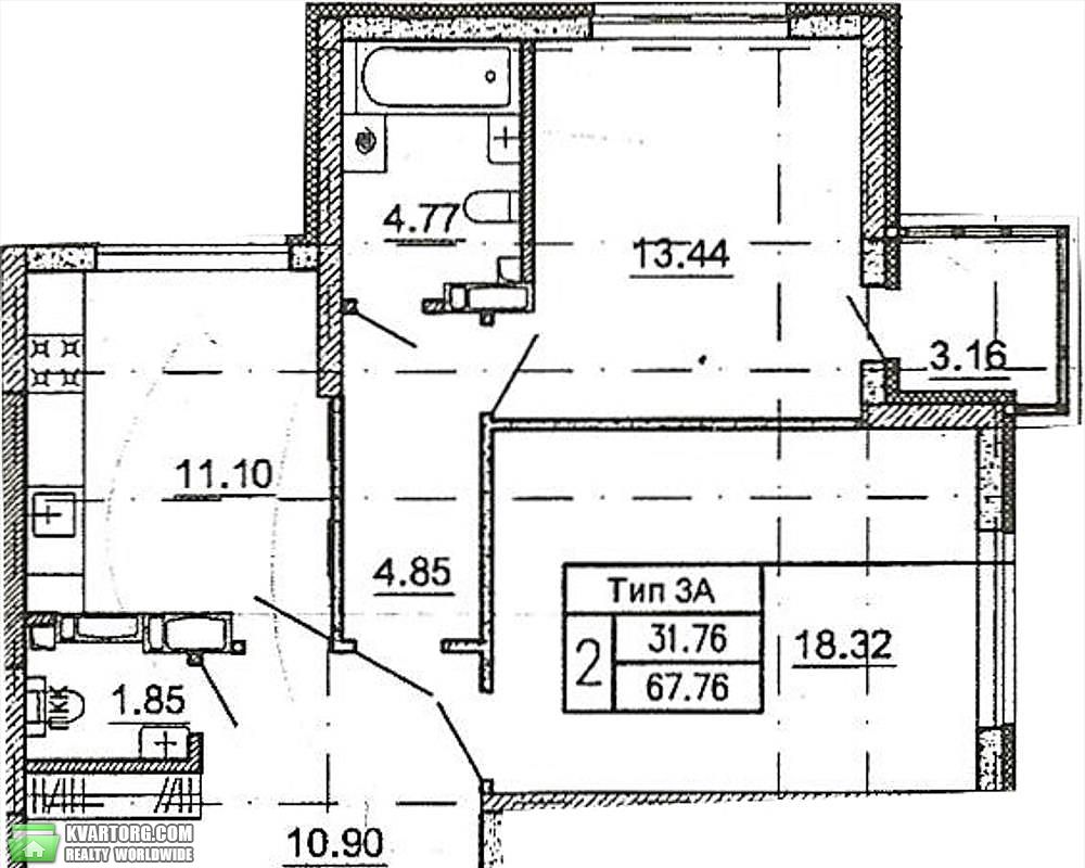 Sell 2-room apartment. Киев,  Краковская — photo 3