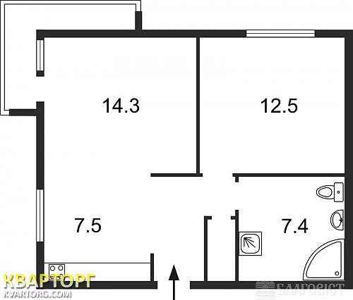 Sell 2-room apartment. Киев,  Ереванская — photo 2