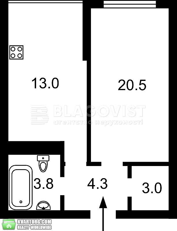 Rent out 1-room apartment. Киев,  Подвысоцкого — photo 3