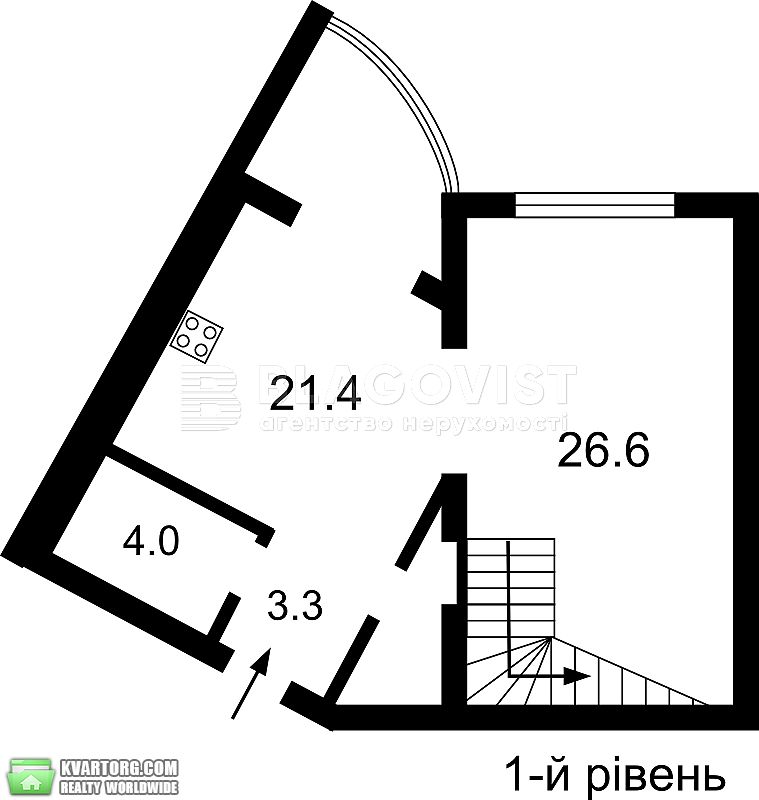 Sell 5-room apartment. Киев,  Героев Сталинграда пр — photo 3