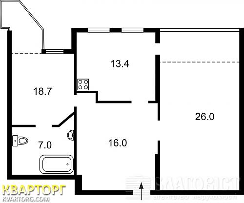 Sell 2-room apartment. Киев,  Клиническая — photo 2