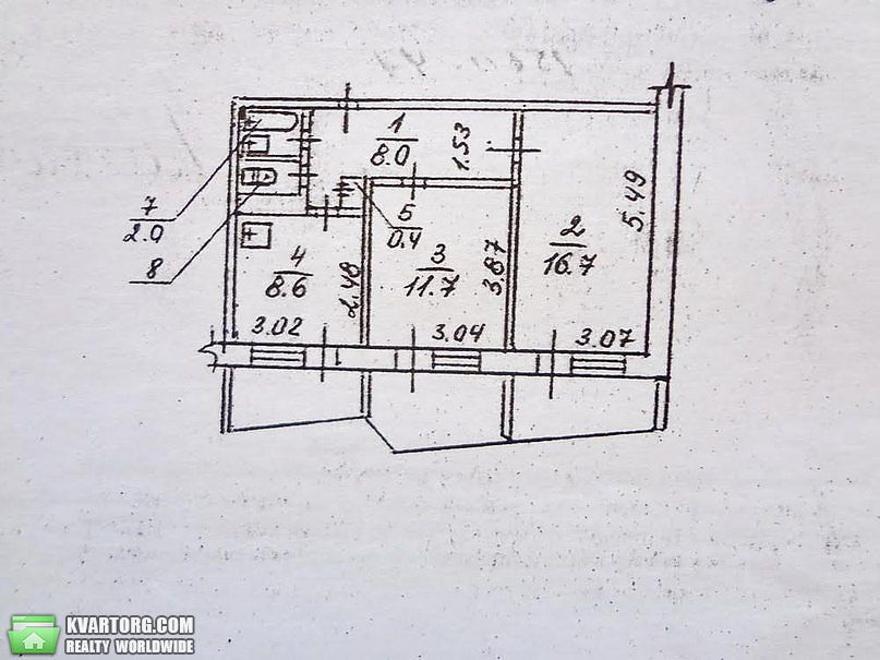 Sell 2-room apartment. Днепропетровск, Маршала Малиновского — photo 7