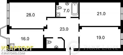 Sell 3-room apartment. Киев,  Ломоносова — photo 3