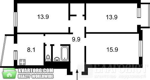 Sell 3-room apartment. Киев, Якубовского — photo 6