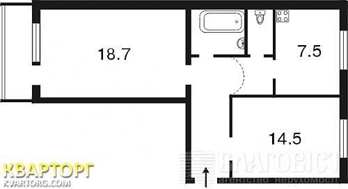 Sell 2-room apartment. Киев,  Кловский спуск — photo 2
