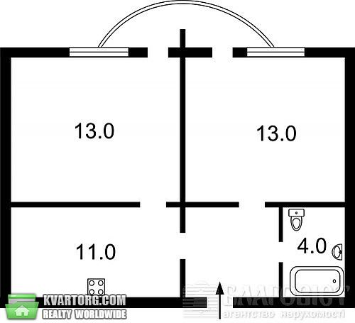 Sell 2-room apartment. Киев, Вильямса — photo 4