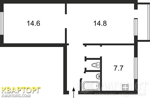 Sell 2-room apartment. Киев,  Машиностроительная — photo 2