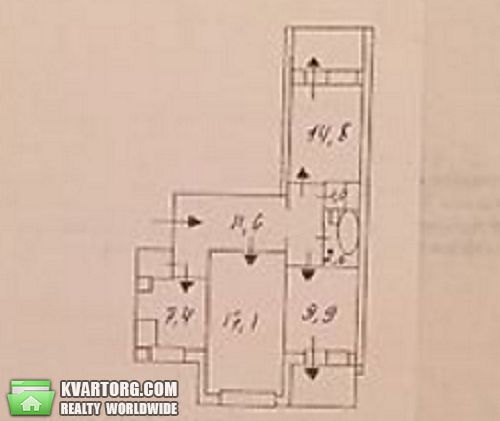 Sell 3-room apartment. Киев,  Закревского — photo 9