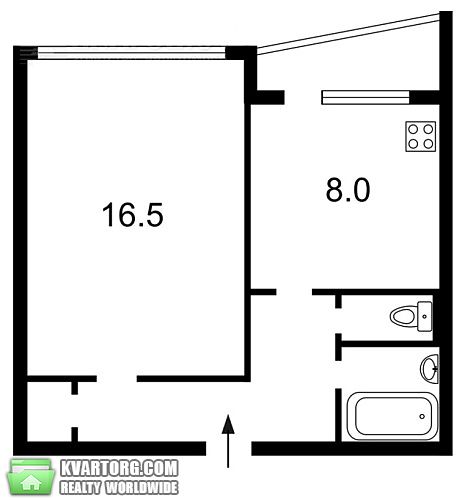 Sell 1-room apartment. Киев,  Залки — photo 2