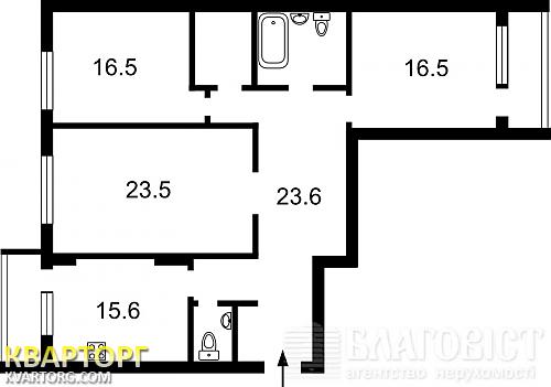 Sell 3-room apartment. Киев,  Науки пр — photo 2