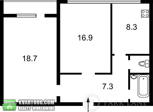 Sell 2-room apartment. Киев, Толстого — photo 3