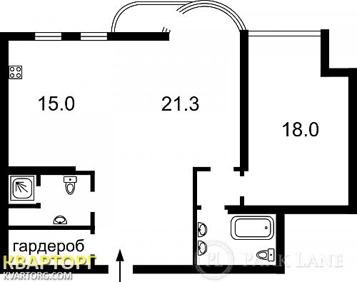 Sell 2-room apartment. Киев, Барбюса — photo 2