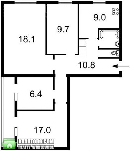 Sell 4-room apartment. Киев,  Науки пр — photo 3