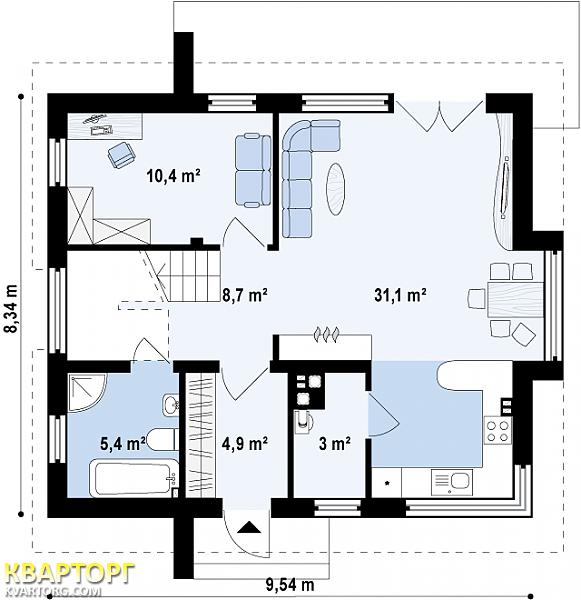 Sell house. Киев,  Трехсвятительская — photo 2