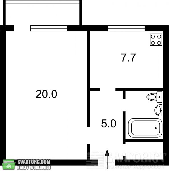 Sell 1-room apartment. Киев, Краснозвездный пр — photo 6