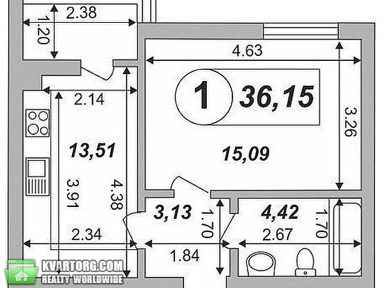 Sell 1-room apartment. Киев, Колоса — photo 5