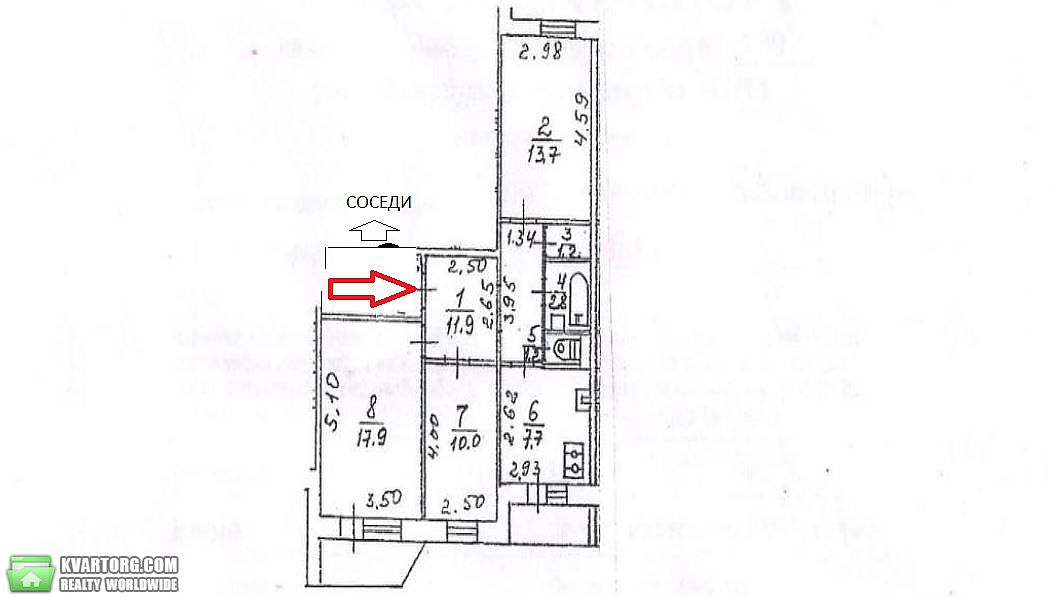 Sell 3-room apartment. Киев,  Маяковского — photo 1