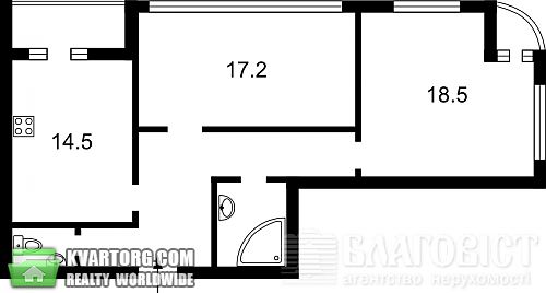 Sell 2-room apartment. Киев, Завальная — photo 5