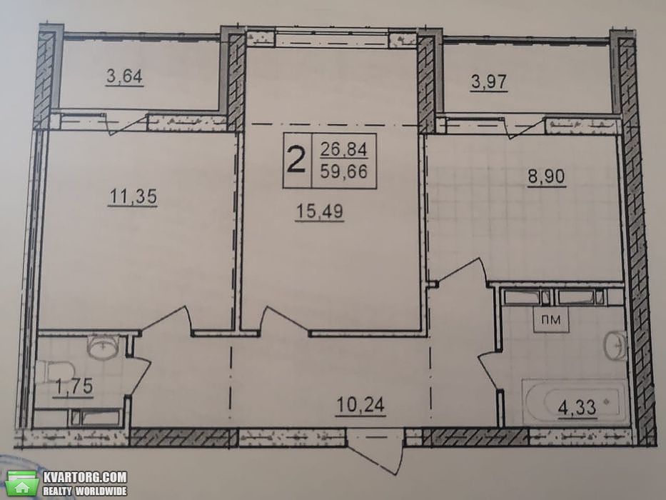 Sell 2-room apartment. Киев,  Тираспольская — photo 6