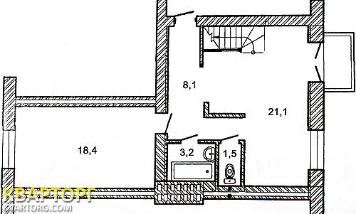 Sell 3-room apartment. Киев,  Тарасовская — photo 9