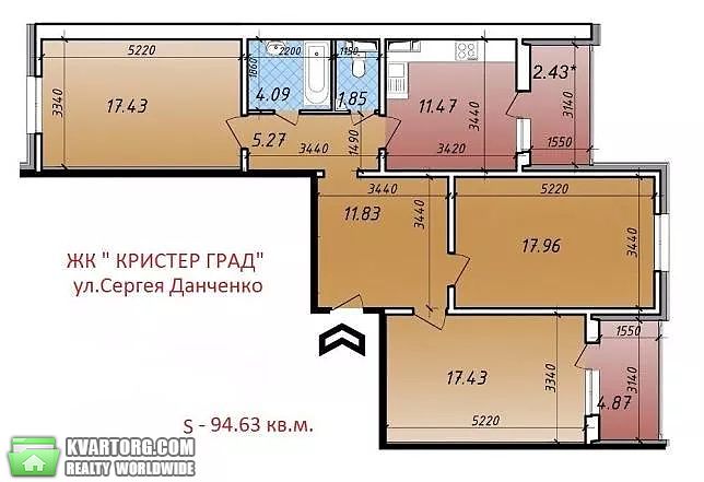 Sell 3-room apartment. Киев, Данченко — photo 4