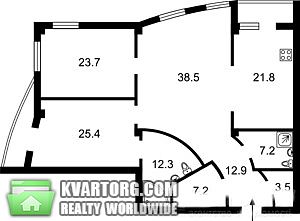 Rent out 3-room apartment. Киев,  Тургеневская — photo 9