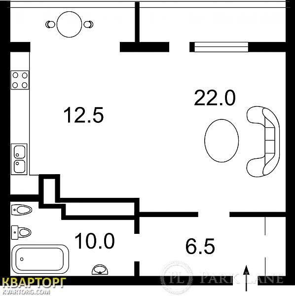 Sell 1-room apartment. Киев, червоноткацька — photo 4