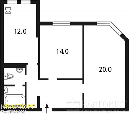 Sell 2-room apartment. Киев,  Палладина пр — photo 4