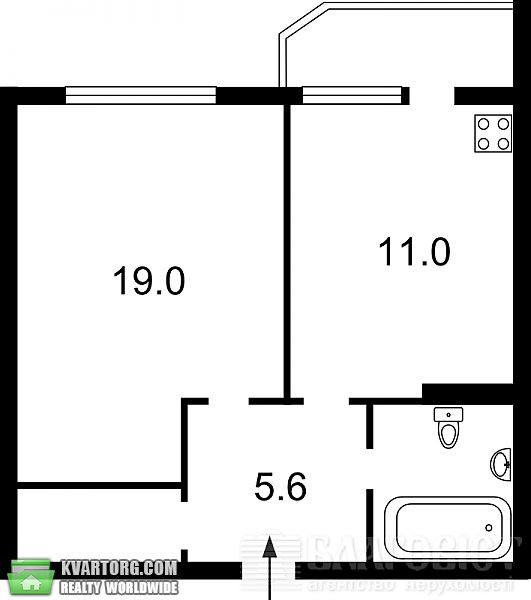 Sell 1-room apartment. Киев, Чавдар — photo 2