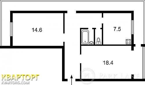 Sell 2-room apartment. Киев,  Челябинская — photo 2